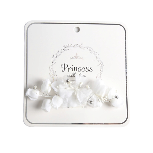 TWINKLE PRINCESS COLLECTION Заколка для волос Flowers White twinkle сеточка для пучка с украшением лентой white