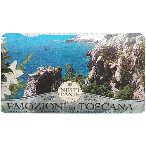 NESTI DANTE Мыло Emozioni In Toscana Mediterranean Touch мыло nesti dante emozioni in toscana enchanting forest natural soap