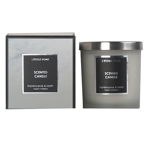 LETOILE HOME Ароматизированная свеча Frankincense & Myrrh clarins ароматизированная свеча tonic