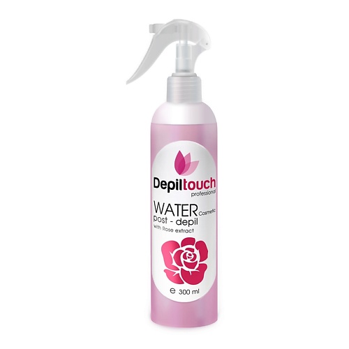 DEPILTOUCH PROFESSIONAL Косметическая вода с экстрактом розы косметическая минерализованная вода с биофлавоноидами 1038 500 мл