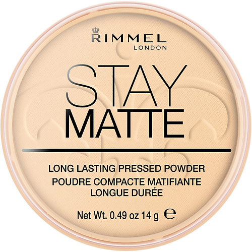 RIMMEL Матирующая пудра для лица Stay Matt luxvisage основа под макияж матирующая prime expert matt
