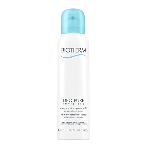 BIOTHERM Дезодорант-спрей Deo Pure Invisible дезодорант dove invisible dry floral touch 250 мл