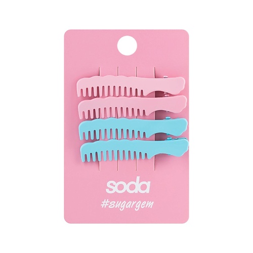 SODA Набор заколок для волос COMB #sugargem SOD900066 - фото 1