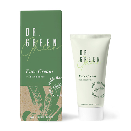 WILD NATURE Крем для лица с маслом Ши Dr. Green mon platin дезодорант для мужчин green nature 80