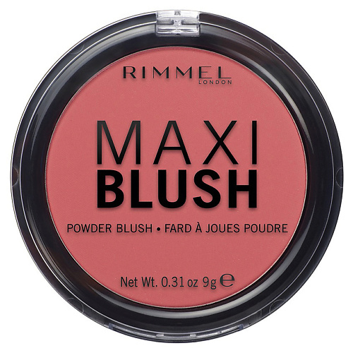 RIMMEL Румяна Maxi Blush румяна topface baked choice rich touch blush on тон 003