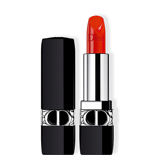 DIOR Rouge Dior Помада для губ с сатиновым финишем помада для губ dior rouge dior metallic 525 cherie 3 5 г