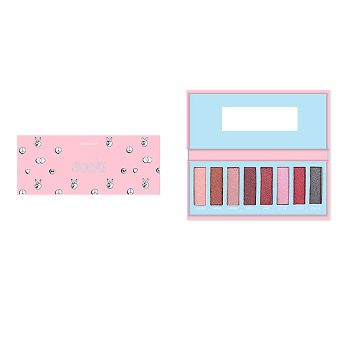 фото Soda eyeshadow palette #unicornluv тени для век unicorn squad