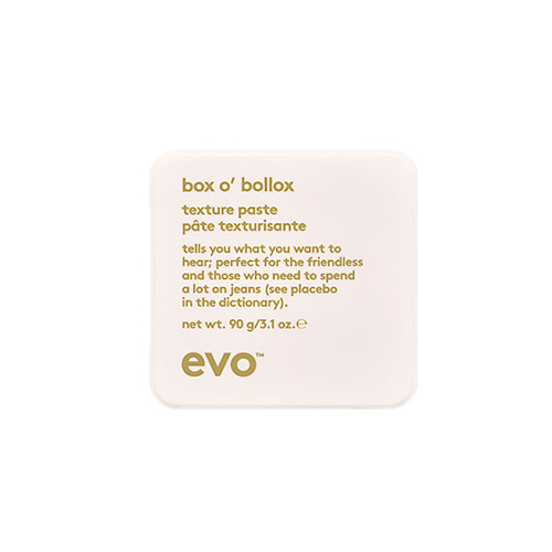 EVO [тёртый калач] текстурирующая паста box o'bollox texture paste davines more inside medium hold pliable paste пластичная паста для объемного невидимого стайлинга 125мл