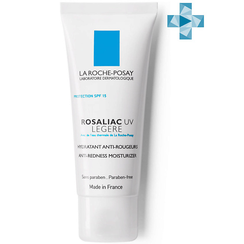 LA ROCHE-POSAY ROSALIAC UV Legere Увлажняющая эмульсия для кожи, склонной к покраснениям SPF 15 биоактивный комплекс для восстановления кожи и лечения сосудов veinulo special plus fncgvei040 40 мл