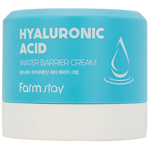 Крем для лица FARMSTAY Крем для лица увлажняющий защитный с гиалуроновой кислотой Hyaluronic Acid Water Barrier Cream цена и фото