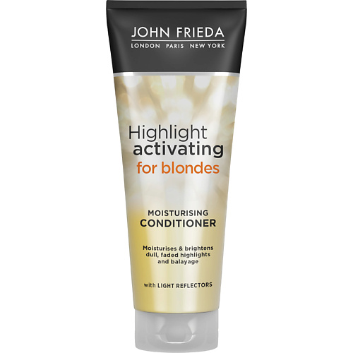 JOHN FRIEDA Увлажняющий активирующий кондиционер для светлых волос SHEER BLONDE шампунь ванна для светлых окрашенных волос люмьер 2170 250 мл
