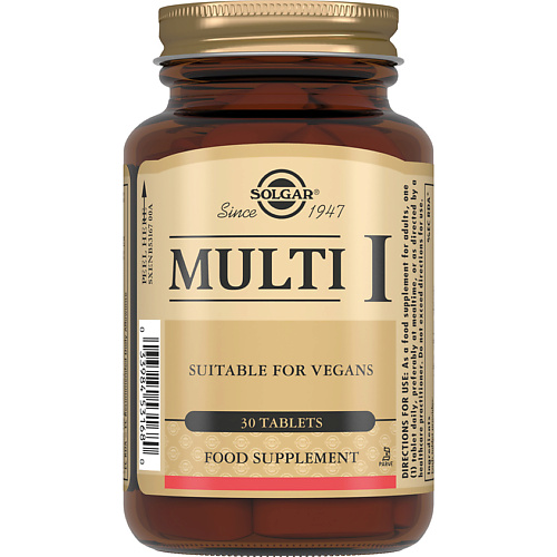 SOLGAR Витаминно-минеральный комплекс Мульти-1 solgar l карнитин 500 мг