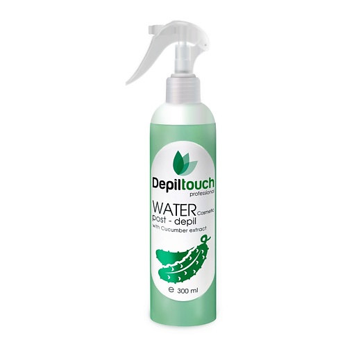 DEPILTOUCH PROFESSIONAL Косметическая вода с экстрактом огурца косметическая минерализованная вода с биофлавоноидами 1038 500 мл