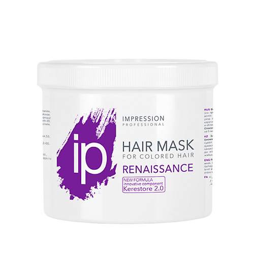 Маска для волос IMPRESSION PROFESSIONAL Восстанавливающая Биомаска для поврежденных волос Renaissance без дозатора фото