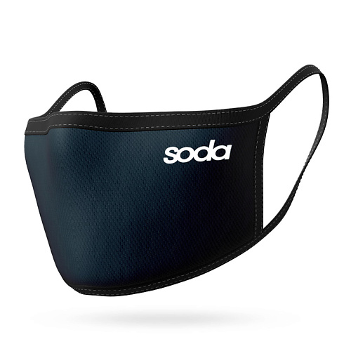 Маска защитная SODA Декоративная маска SODA BLACK