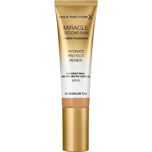 MAX FACTOR Тональная основа Miracle Touch Second Skin max factor контуринг miracle contouring