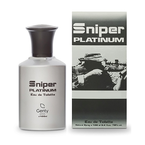 PARFUMS GENTY Sniper platinum 100 parfums genty morning news 100