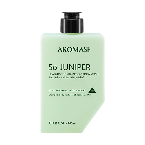 AROMASE Шампунь для волос и тела универсальный 5α Juniper penhaligon s juniper sling 100