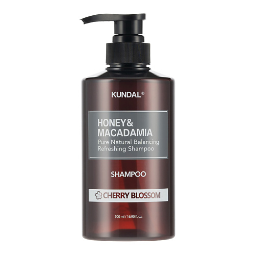 KUNDAL Шампунь для волос Цветок вишни Honey & Macadamia крем для рук echoice цветок вишни и масло ши 60 г