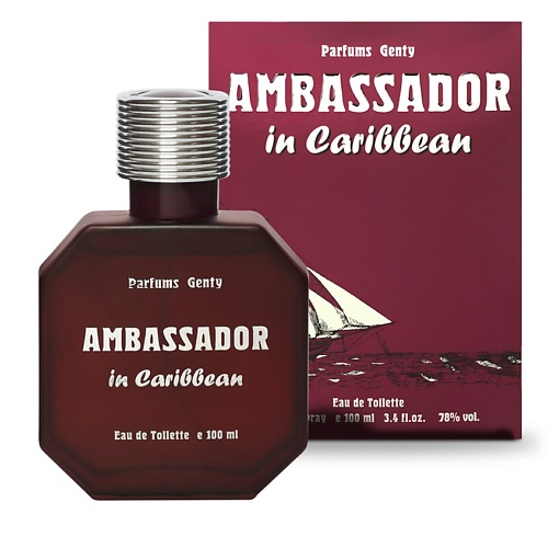 PARFUMS GENTY Ambassador in caribbean 100 parfums genty ин100 грамм розовый перец 30