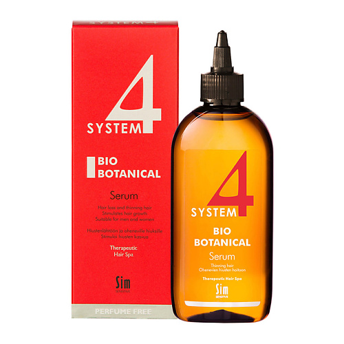 SYSTEM4 Био Ботаническая сыворотка для роста волос Bio Botanical Serum сыворотка для выпрямления волос 10 в 1 с кератином keraplastic serum