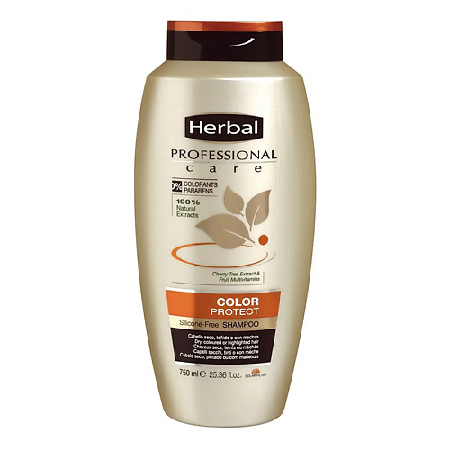 HERBAL Шампунь защита цвета Professional Care Color Protect Shampoo eva professional hair care шампунь для блондинок e line blonde shampoo