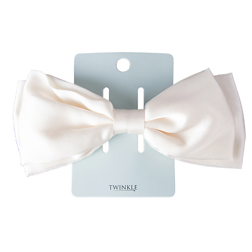 Заколка для волос TWINKLE Заколка для волос TWINKLE BACK TO SCHOOL, big cream bow