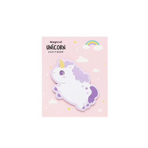 ЛЭТУАЛЬ Стикеры для заметок Unicorn лэтуаль открытка unicorn birthday