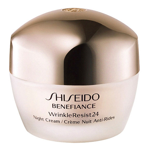 SHISEIDO Ночной крем для лица Benefiance WrinkleResist24 shiseido концентрированный крем для ухода за кожей шеи benefiance