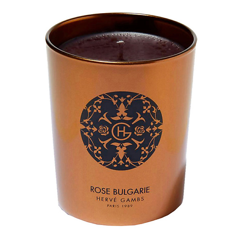 HERVE GAMBS Rose Bulgarie Fragranced Candle herve gambs coeur couronne 100