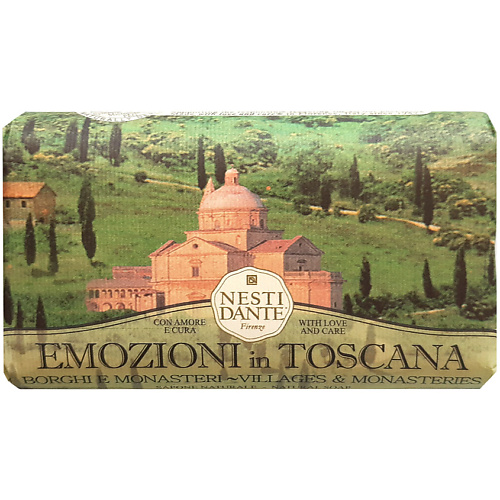 NESTI DANTE Мыло Emozioni In Toscana Villages & Monasteries nesti dante мыло цедра лимона cedro 100 гр