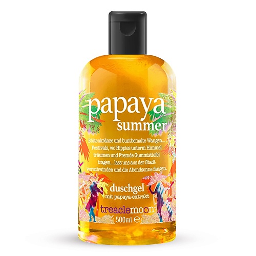 TREACLEMOON Гель для душа Летняя папайя Papaya summer Bath & shower gel treaclemoon гель для душа летняя папайя papaya summer bath