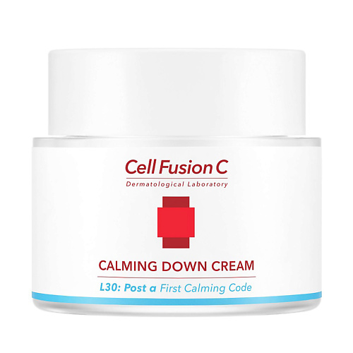 CELL FUSION C Крем для лица успокаивающий L30 Post a First Calming Code крем мыло fusion life арбуз 300мл