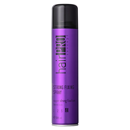 HAIR PRO CONCEPT Лак для волос Сильной фиксации Strong Fixing Spray щипцы для выпрямления волос concept ct dewal