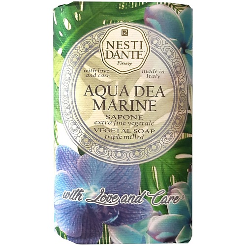 NESTI DANTE Мыло With Love And Care Aqua Dea Marine nesti dante мыло marsiglia toscano rosa centifolia
