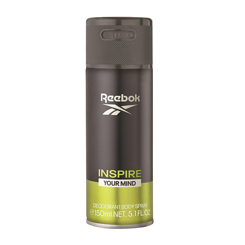 REEBOK Дезодорант-спрей для мужчин Inspire Your Mind эко спрей с мгновенным эффектом блеска style your self