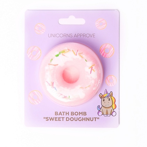 фото Unicorns approve бомба для ванны "sweet doughnut"