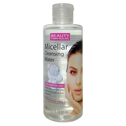 Мицеллярная вода BEAUTY FORMULAS Мицеллярная очищающая вода Micellar Cleansing Water очищающая мицеллярная вода icon skin delicate purity micellar water 450 мл