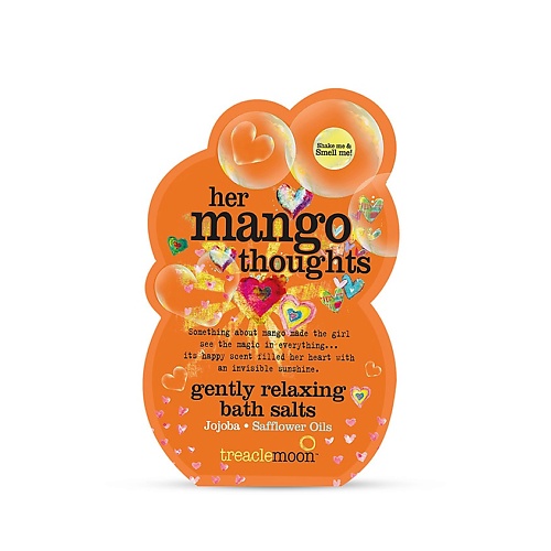 TREACLEMOON Пена для ванны Задумчивое манго Her mango thoughts badesch nidra пена молочко для ванны смягчающее молоко инжир алоэ 750