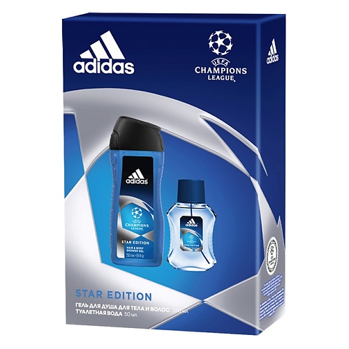 ADIDAS Подарочный набор Champion League II adidas парфюмированный дезодорант спрей uefa champions league arena edition