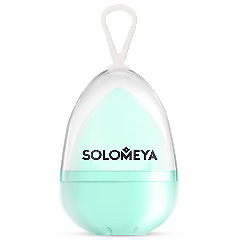 SOLOMEYA Вельветовый косметический спонж для макияжа Тиффани Microfiber Velvet Sponge Tiffany спонж для макияжа гурмандиз