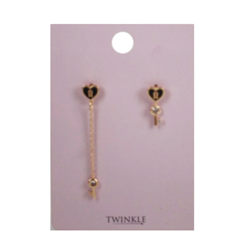 Серьги TWINKLE Серьги Key+Lock