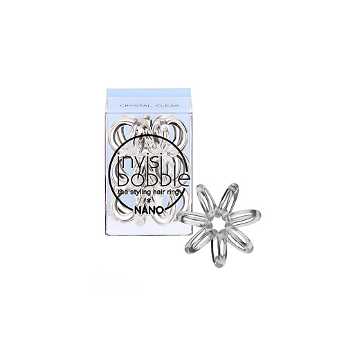 INVISIBOBBLE Резинка для волос invisibobble NANO Crystal Clear invisibobble резинка для волос invisibobble nano crystal clear