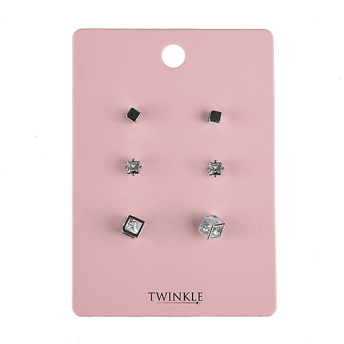 Серьги TWINKLE Серьги Square Set