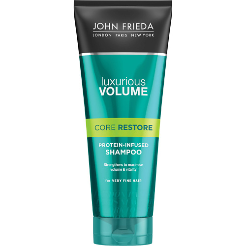 JOHN FRIEDA Шампунь для волос с протеином Luxurious Volume CORE RESTORE mone professional шампунь для тонких тусклых и слабых волос volume flex