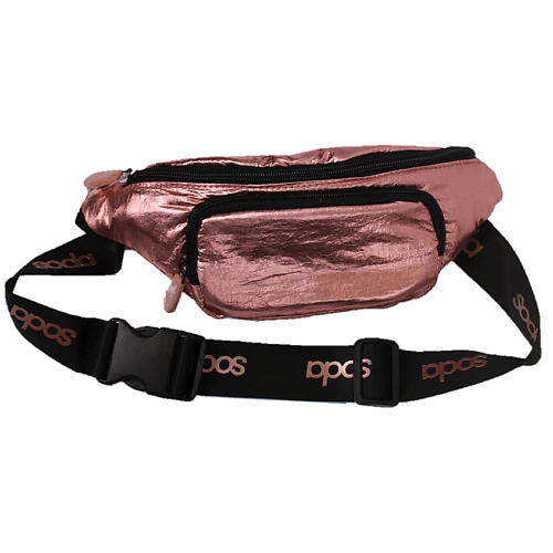SODA Поясная сумка #holdtight 003 сумка поясная на молнии 3 наружных кармана коричневый