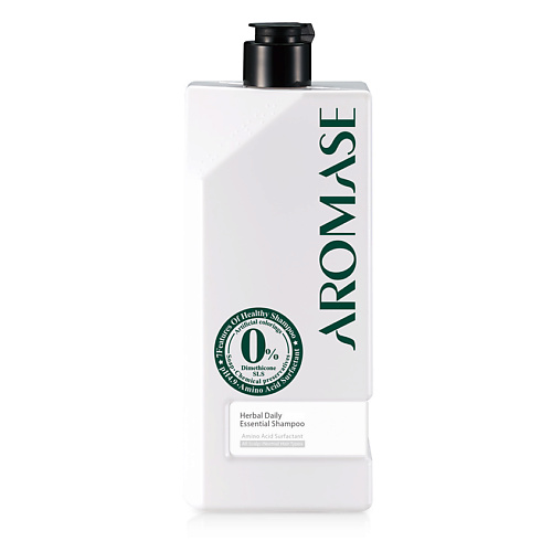 AROMASE Шампунь травяной для ежедневного применения для всех типов волос с эфирным маслом Herbal Daily шампунь atomy травяной хербал 500 мл