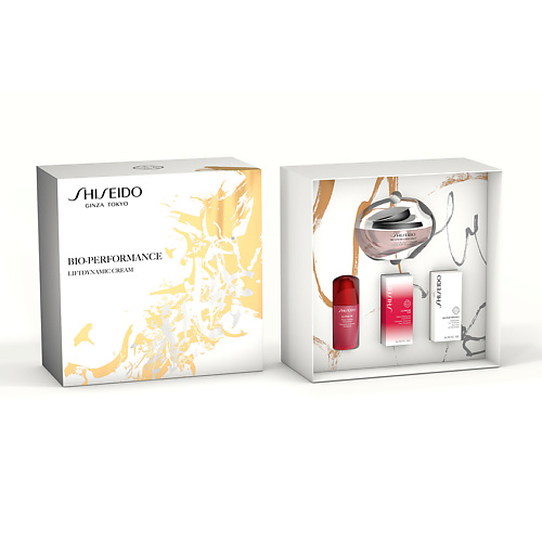 SHISEIDO Набор с BIO-PERFORMANCE Лифтинг-кремом интенсивного действия shiseido набор с кремом разглаживающим морщины вокруг глаз benefiance