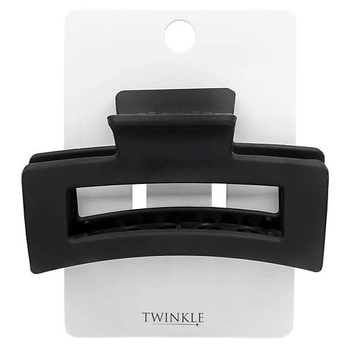 TWINKLE Заколка-крабик для волос BLACK twinkle заколка крабик для волос gold