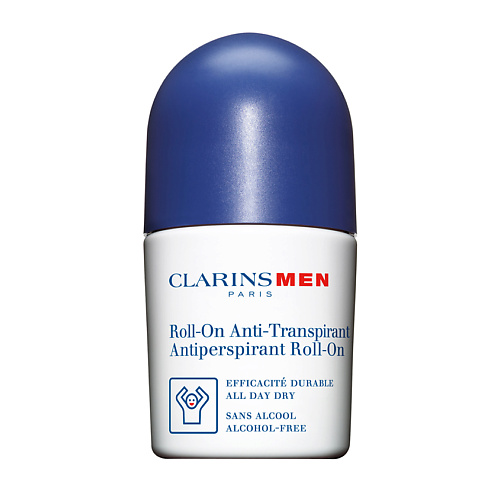 CLARINS Шариковый дезодорант-антиперспирант для мужчин Anti-Transpirant Roll-On nivea роликовый дезодорант антиперспирант заряд свежести для мужчин